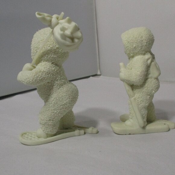 Lot of 2 Adorable Retired Snowbabies Snow Baby Figurines Dept 56 - Picture 9 of 11